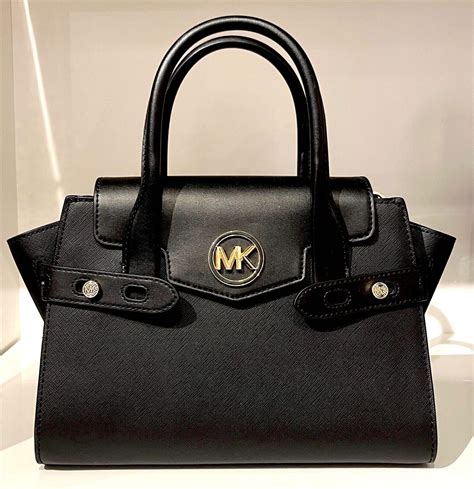 damen schultertaschen michael kors|Carmen Medium Belted Satchel .